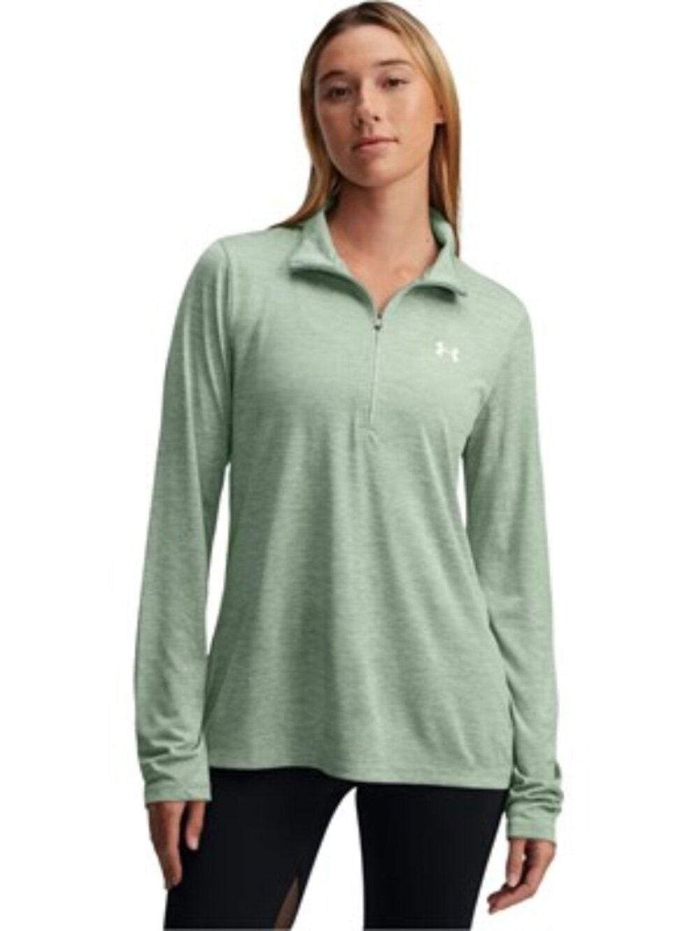 Under Armour - Womens Tech 1/2 Zip- Twist T Shirt